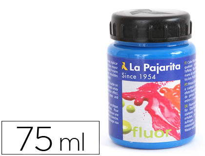 Bote 75ml. pintura acrílica La Pajarita F-05 azul luminoso